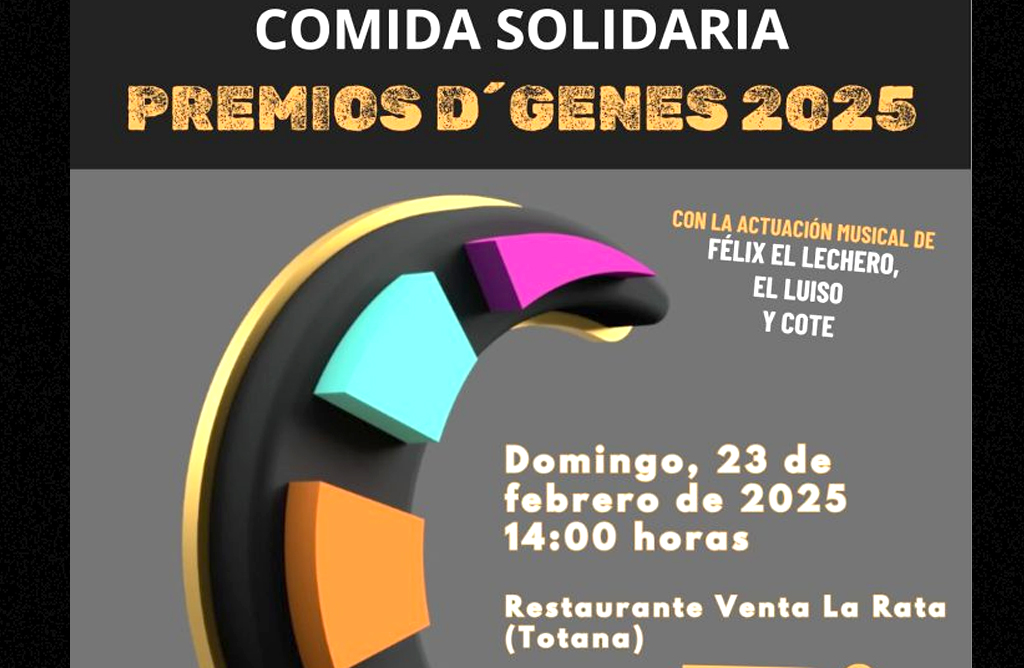 Totana acoger la entrega de los Premios DGenes 2025